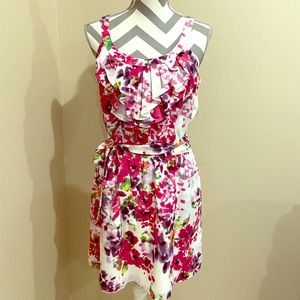 Express Floral / Multiple Colors Versatile Dress